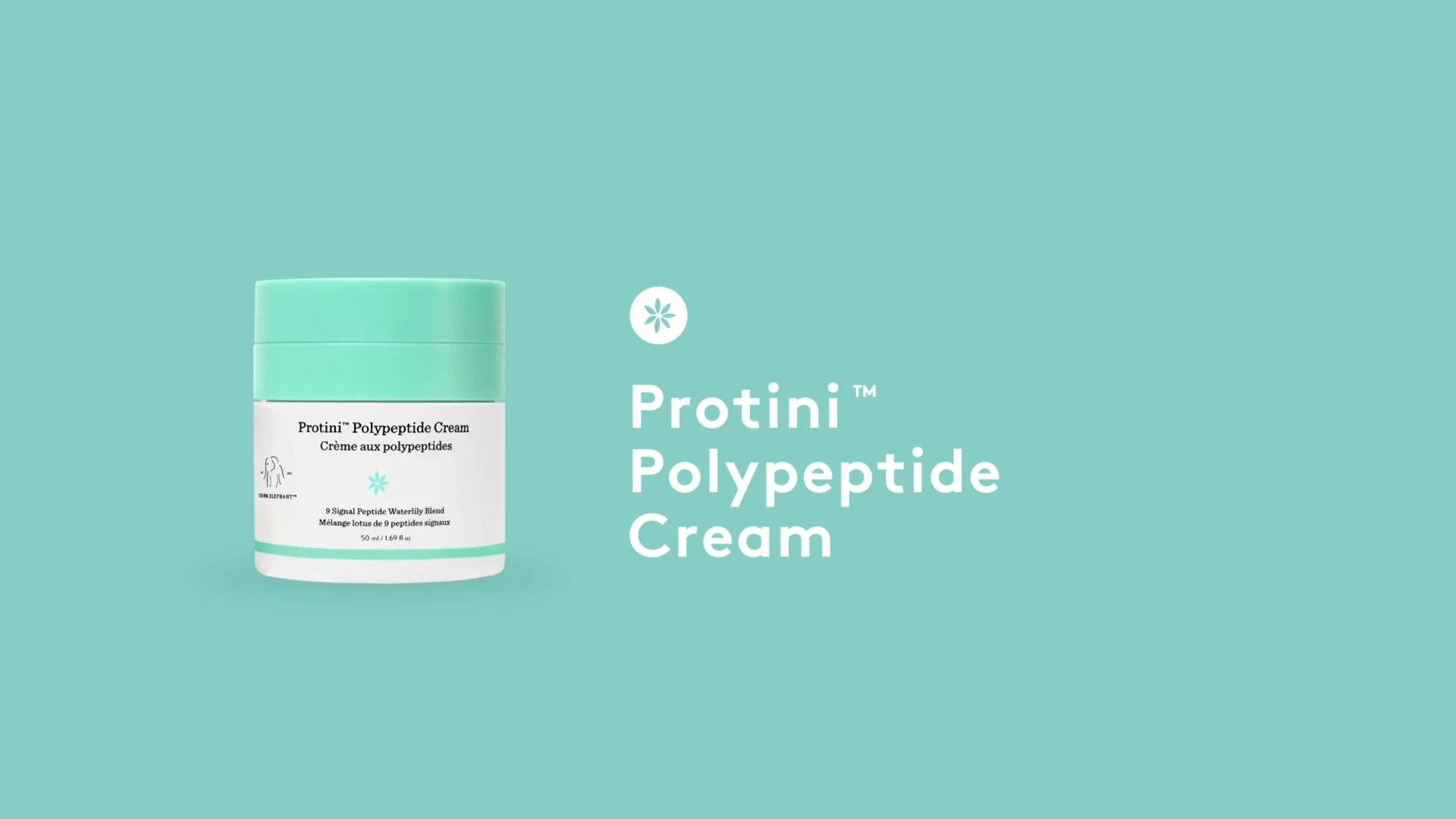 Video, in dem die Vorteile von Protini Polypeptide Cream vorgestellt werden