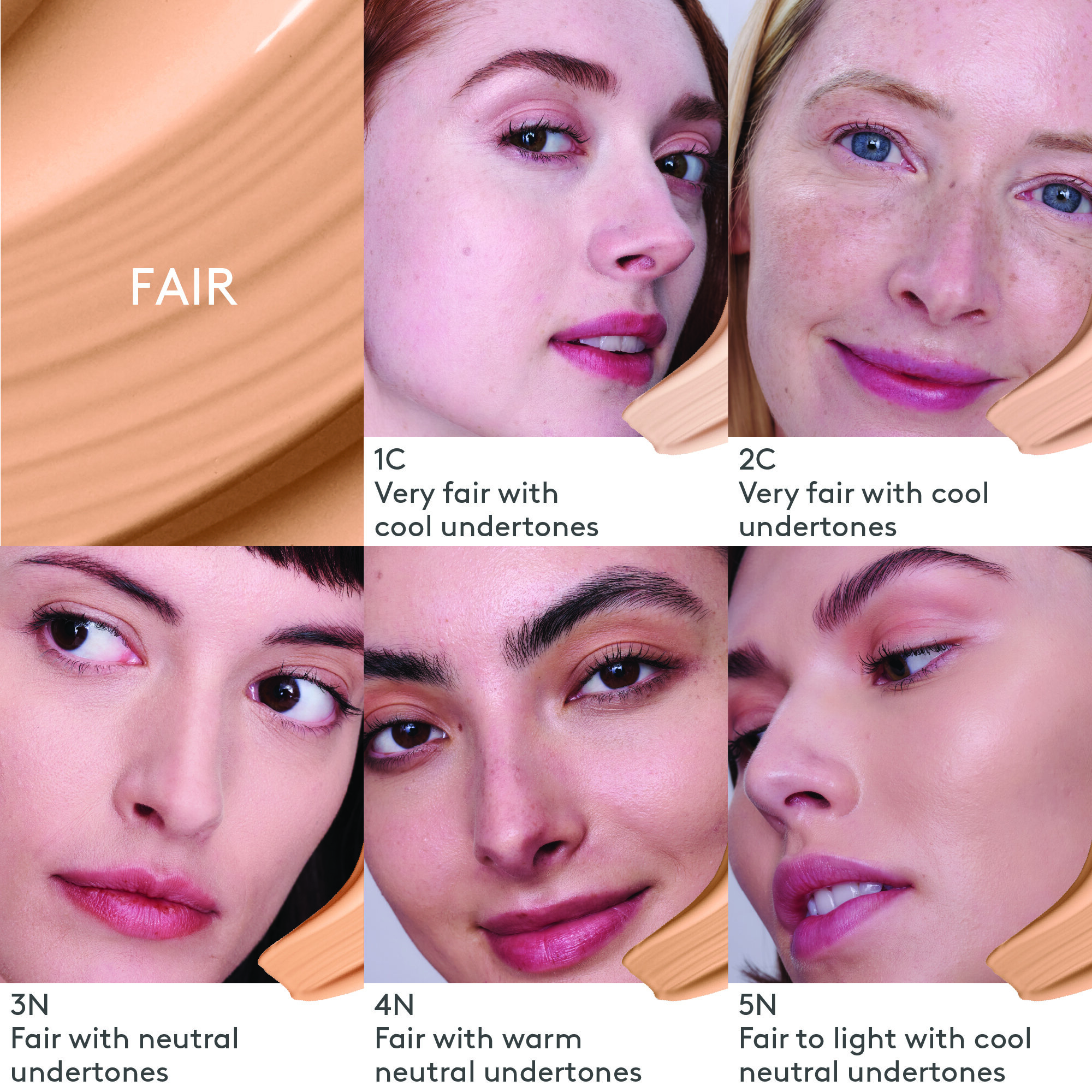 Kamo Triple-Peptide&trade; Cover Drops, Fair 2C