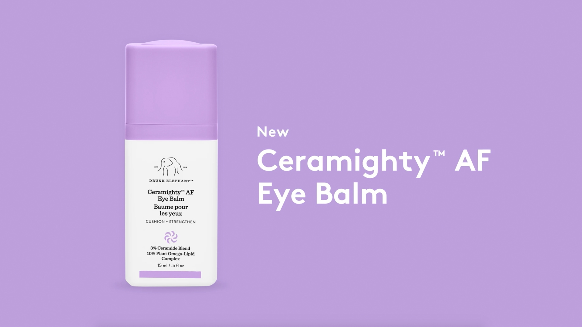 Video of Ellie trying and introducing Ceramighty Eye Balm.