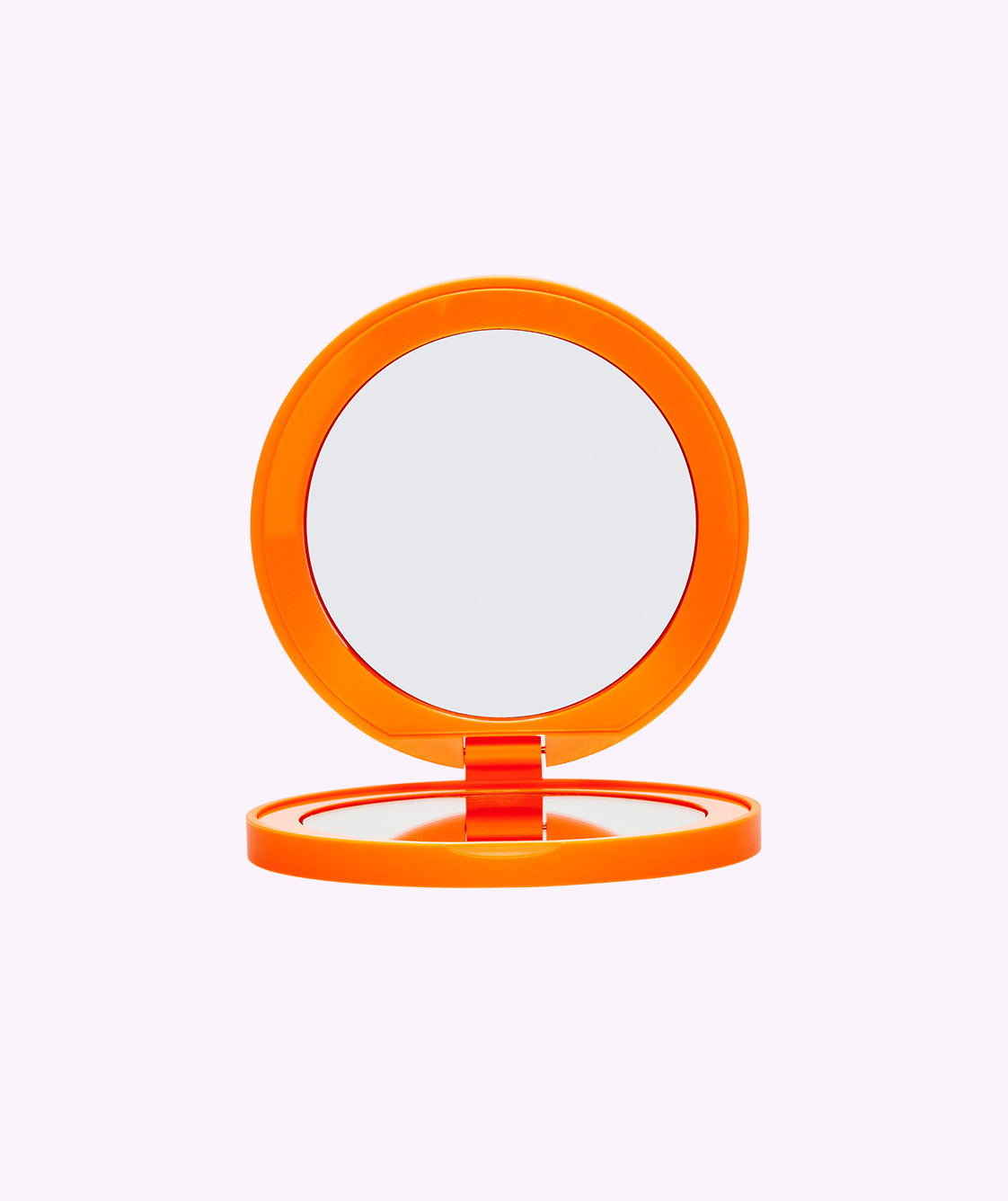 Compact Mirror, Orange
