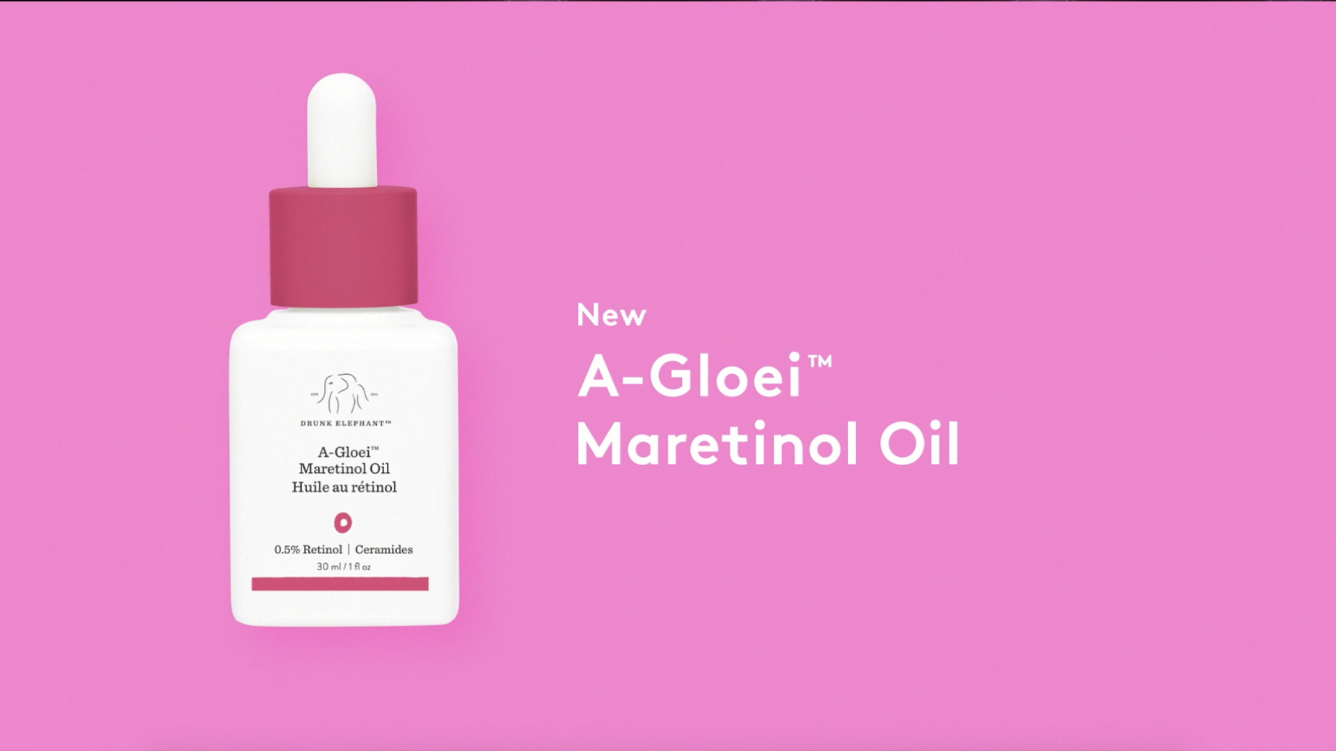 Video, indem die Einführung von A-Gloei Maretinol Oil angekündigt wird